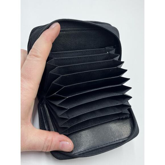 Buxton BUXTON RFID Wizard Black Leather Credit Card ID Holder Wallet - Picture 12 of 16